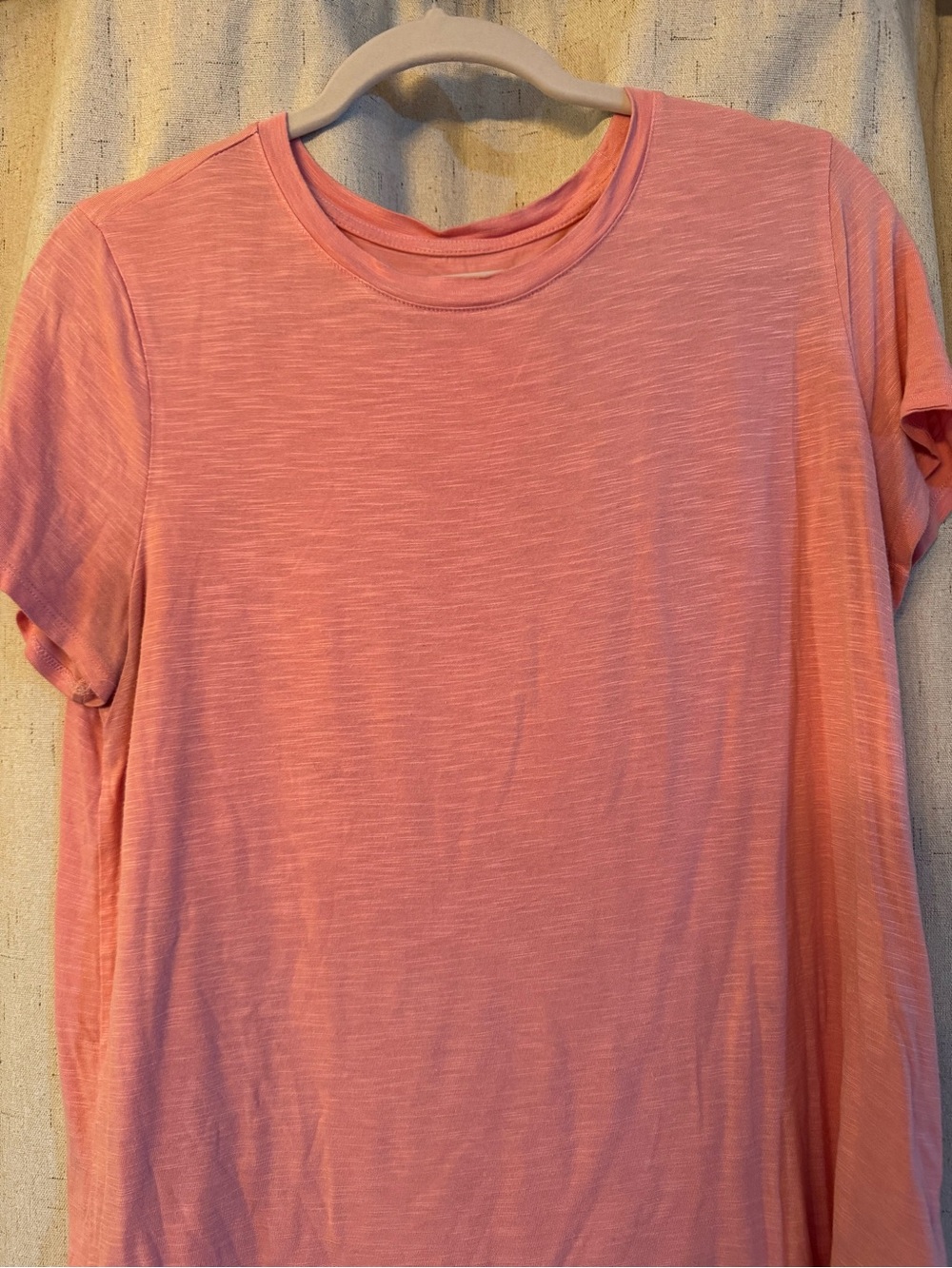 GAP Coral Pink Crewneck Short-Sleeve Tee